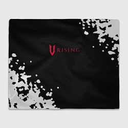 Плед флисовый V Rising краски, цвет: 3D-велсофт
