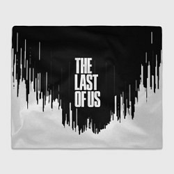 Плед флисовый The last of us текстура, цвет: 3D-велсофт