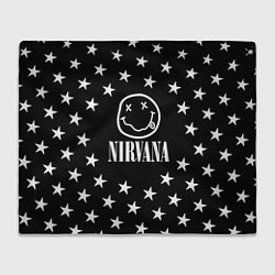 Плед флисовый Nirvana stars steel, цвет: 3D-велсофт