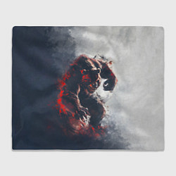 Плед Angry bear
