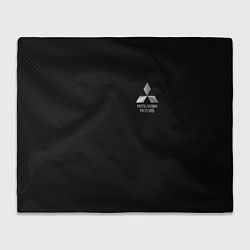 Плед флисовый Mitsubishi - carbon and metal, цвет: 3D-велсофт
