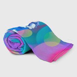 Плед флисовый Джувия Локсар из Фейри тейл, цвет: 3D-велсофт — фото 2
