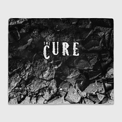 Плед флисовый The Cure black graphite, цвет: 3D-велсофт