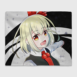 Плед флисовый Touhou Project Rumia happy, цвет: 3D-велсофт