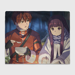 Плед флисовый Fern x Stark, цвет: 3D-велсофт