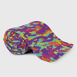 Плед флисовый Конфитти, цвет: 3D-велсофт — фото 2