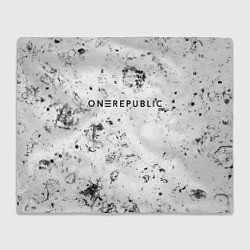 Плед флисовый OneRepublic dirty ice, цвет: 3D-велсофт