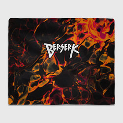 Плед флисовый Berserk red lava, цвет: 3D-велсофт