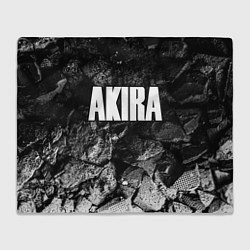 Плед флисовый Akira black graphite, цвет: 3D-велсофт