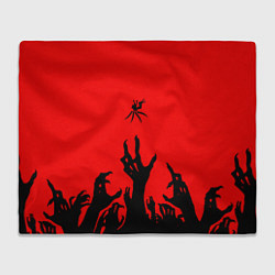 Плед флисовый V1 Ultrakill, цвет: 3D-велсофт