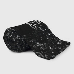 Плед флисовый Angels of Death black ice, цвет: 3D-велсофт — фото 2