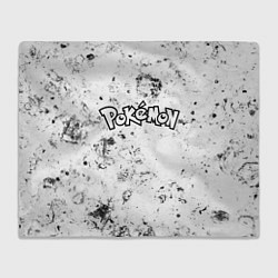 Плед флисовый Pokemon dirty ice, цвет: 3D-велсофт