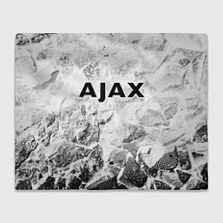 Плед флисовый Ajax white graphite, цвет: 3D-велсофт