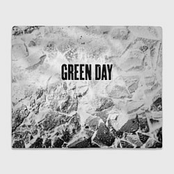 Плед флисовый Green Day white graphite, цвет: 3D-велсофт