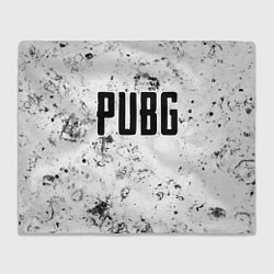 Плед флисовый PUBG dirty ice, цвет: 3D-велсофт