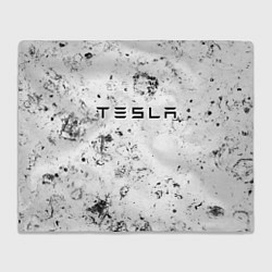 Плед флисовый Tesla dirty ice, цвет: 3D-велсофт