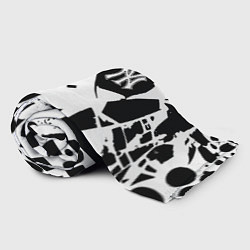 Плед флисовый New York yankees - abstraction, цвет: 3D-велсофт — фото 2