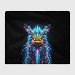 Плед флисовый Terrible Pikachu - nightmare, цвет: 3D-велсофт