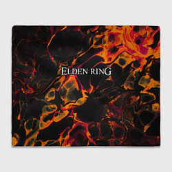 Плед флисовый Elden Ring red lava, цвет: 3D-велсофт