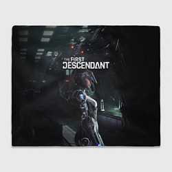 Плед флисовый Game - The First Descendant, цвет: 3D-велсофт