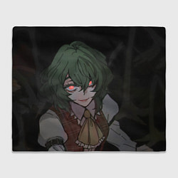 Плед флисовый Touhou Project Юка Кадзами, цвет: 3D-велсофт