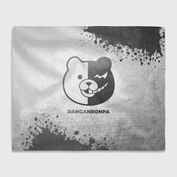 Плед флисовый Danganronpa - white gradient, цвет: 3D-велсофт