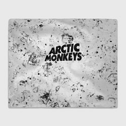 Плед флисовый Arctic Monkeys dirty ice, цвет: 3D-велсофт