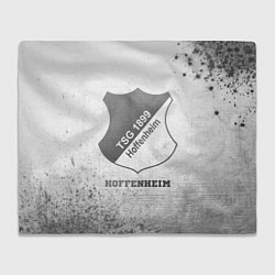 Плед флисовый Hoffenheim - white gradient, цвет: 3D-велсофт