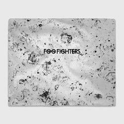 Плед флисовый Foo Fighters dirty ice, цвет: 3D-велсофт