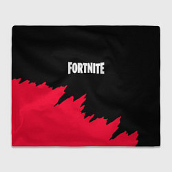 Плед флисовый Fortnite розовые краски, цвет: 3D-велсофт
