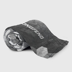 Плед флисовый Dongfeng - grey gradient по-горизонтали, цвет: 3D-велсофт — фото 2