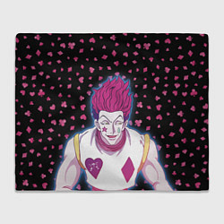 Плед флисовый Hisoka Hunter x Hunter, цвет: 3D-велсофт
