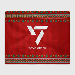 Плед флисовый Seventeen new year, цвет: 3D-велсофт