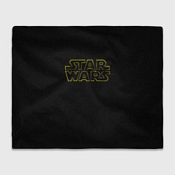 Плед флисовый Logo - Star Wars, цвет: 3D-велсофт