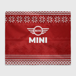 Плед флисовый Новогодний Mini, цвет: 3D-велсофт