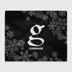 Плед флисовый Снежный Garbage, цвет: 3D-велсофт