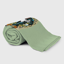 Плед флисовый Venom and Spider-Trump - meme, цвет: 3D-велсофт — фото 2