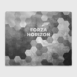 Плед флисовый Forza Horizon - grey gradient посередине, цвет: 3D-велсофт