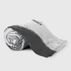 Плед флисовый Volkswagen - white gradient посередине, цвет: 3D-велсофт — фото 2