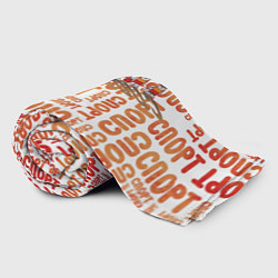 Плед флисовый КролСпорт, цвет: 3D-велсофт — фото 2