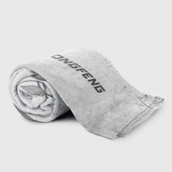 Плед флисовый Dongfeng - white gradient по-горизонтали, цвет: 3D-велсофт — фото 2