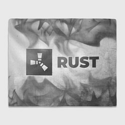 Плед флисовый Rust - white gradient по-горизонтали, цвет: 3D-велсофт