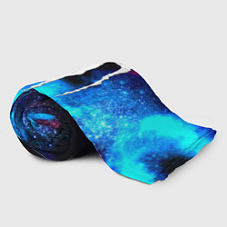 Плед флисовый Monster energy космос, цвет: 3D-велсофт — фото 2