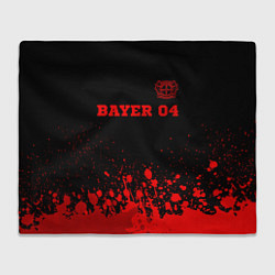Плед флисовый Bayer 04 - red gradient посередине, цвет: 3D-велсофт