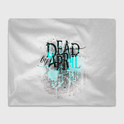 Плед флисовый Dead by april краски, цвет: 3D-велсофт