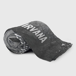 Плед флисовый Nirvana - grey gradient по-горизонтали, цвет: 3D-велсофт — фото 2