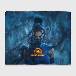 Плед флисовый Китана в классическом костюме МК, цвет: 3D-велсофт