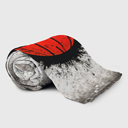 Плед флисовый Стритбольный мяч в чб, цвет: 3D-велсофт — фото 2