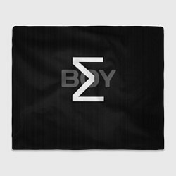 Плед флисовый Sigma, цвет: 3D-велсофт