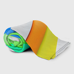 Плед флисовый Striped, цвет: 3D-велсофт — фото 2